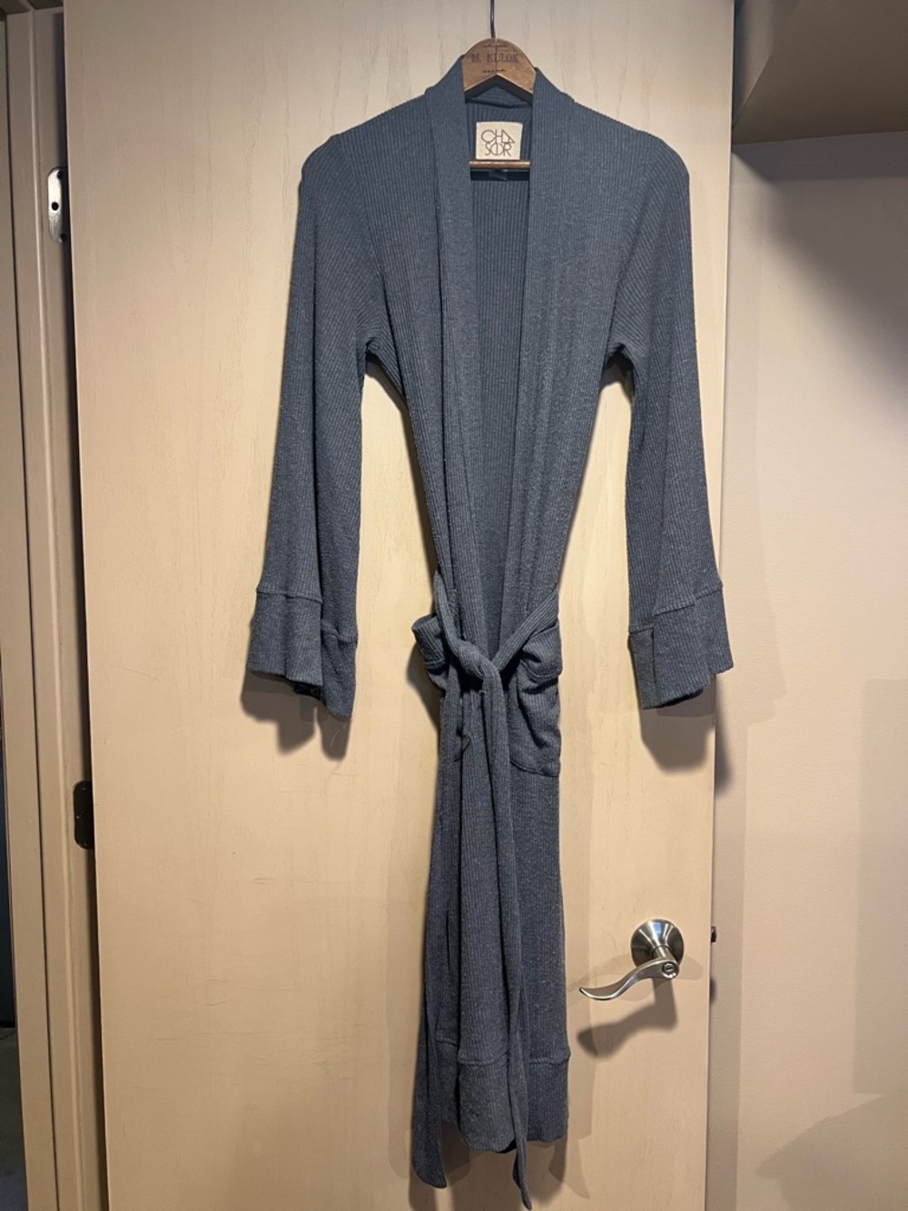 Lightweight Long Cardigan with Tie Waist